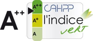 Logo indice vert cahpp a++